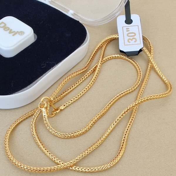 one gram gold plated chain