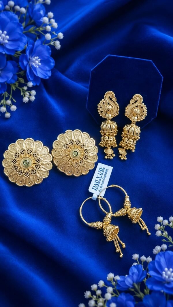 daily wear earrings combo