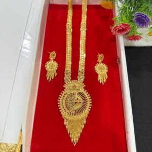 gold-plated-ranihaar-with-earrings-2